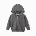 thumbnail image 5 of Gibobby Hoodie Toddler Kids Zip Up Hoodie Soft Sweatshirt Back To School 2T 3T 4T 5T 6T 7T 8T Kids Hoodies For Toddler Zipper Hoodie Sweatshirts(5-6 Years,Dark Gray), 5 of 6