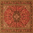 thumbnail image 1 of Ahgly Company Indoor Square Persian Orange Traditional Area Rugs, 7' Square, 1 of 1