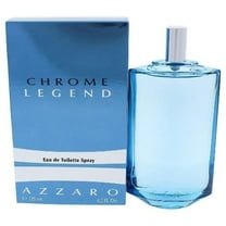 Chrome Legend Eau De Toilette 4.2 Oz Men's Cologne Azzaro