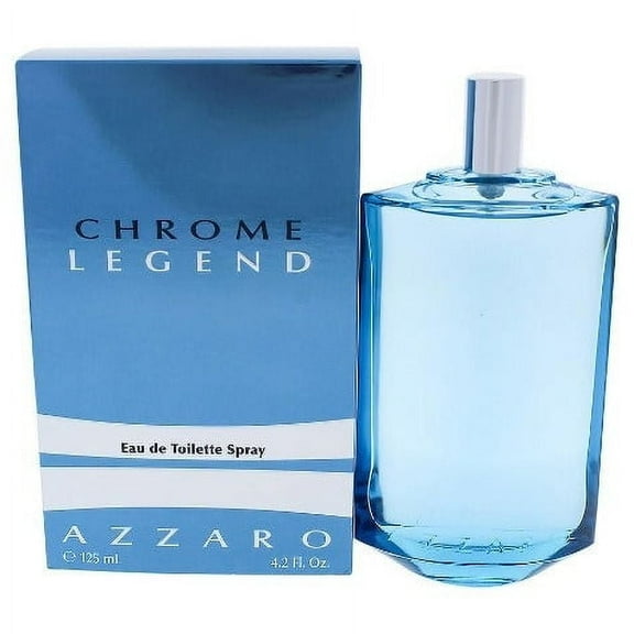 Chrome Legend Eau De Toilette 4.2 Oz Men's Cologne Azzaro