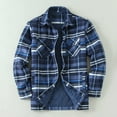 thumbnail image 4 of Vedolay Winter Jackets for Men Long Cardigan Blazer Jackets Fall Dressy Casual Jackets Clothes Navy,3XL, 4 of 5