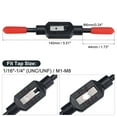 thumbnail image 3 of Uxcell 1/16"-1/4" M1-M8 Adjustable Tap Wrench Handle Reamer Tool with Plastic Handle, 3 of 5