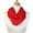 Red, variant on Solid Color Infinity Scarf/Wrap