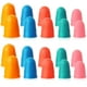 thumbnail image 1 of 20pcs Rubber Fingertip Pad Grips For Money Counting Organizing Writing Sorting Hot Glue And Sports Gaming Guitar Gloves, 1 of 5