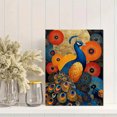 thumbnail image 2 of Majestic Peacock Canvas Print Wall Art Home Decor, 2 of 8
