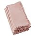 thumbnail image 3 of SARO 15062.RS20S Serviette Carrée 20 Po. Design Pompon Rose - Ensemble de 4, 3 of 4
