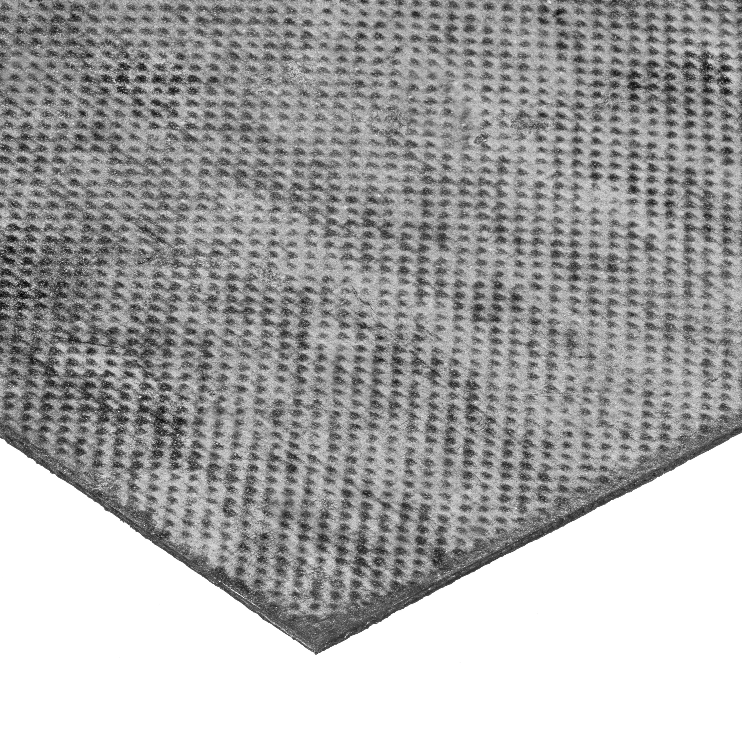 Fiberglass Reinforced 36"x36" Black Silicone Rubber Sheet 3/16" thick High Temp 