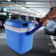 thumbnail image 6 of NutriChef Portable Electric Cooler Fridge, 35 Can - 32L Capacity (Blue), 6 of 8