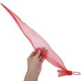 thumbnail image 2 of Bolsas de malla reutilizables para productos, 100 unidades, para almacenar productos frescos, para hervir mariscos, melones, verduras, frutas, naranjas, melones, sandías, nueces, 60 cm, 2 of 7