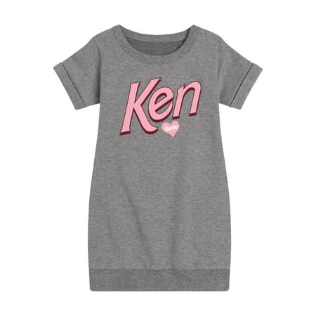 

Barbie - Ken Hearts Barbie - Toddler And Youth Girls Fleece Dress