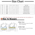 thumbnail image 5 of Blmnix Front Closure Bras Womens Bras Underwire Racerback Bras Bralettes Pink Push Up Bras for Women,36, 5 of 5