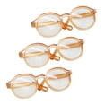 thumbnail image 1 of kusrkot 3 Pcs Lunettes de Poupée Mignonnes Lunettes de Déguisement pour Cosplay Costume Animaux, 1 of 9