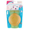 thumbnail image 4 of JUICY! WOW CUP NEW Translucent Wow Cup with Freshness Lid - 9 oz. (Green/Orange), 4 of 5