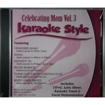 Celebrating Mom Volume 3 Daywind Christian Karaoke Style NEW CD G 6 Songs