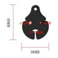 thumbnail image 2 of Multifunctional Fishing Rod Clips Luminous Fly Fishing Rod Ball Hanging Device Black, 2 of 8