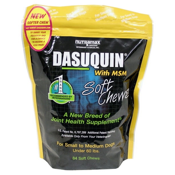 Nutramax Dasuquin with MSM Joint Health Supplement for Small to Medium
