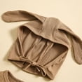 thumbnail image 6 of XIMIN Newborn Baby Boy Girl Romper Easter Outfits Bunny Ear Hoodie Button Onesie Bodysuits Jumpsuit Overall Rabbit Hat, 6 of 9