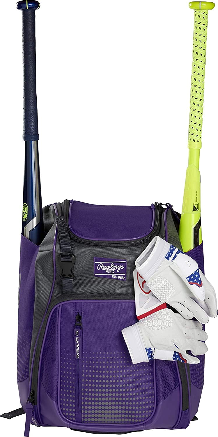 Rawlings Franchise Baseball Backpack | Purple | N/A