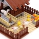 thumbnail image 4 of ER Juego de bloques de construcción Chicken Coop Chicken Coop, juego de juguetes de 118 piezas, Excelente Rendimiento, 4 of 5