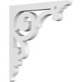 thumbnail image 1 of Ekena Millwork BKTP01X08X08HU Support de Chariot - 0,62 x 8 x 8 Po., 1 of 1