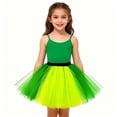 thumbnail image 4 of EnJoCho Toddler Girl Tutu Skirt Girl's Tutu Tulle Skirt Fancy Dress Up Par𝗍y Dancing Fashion Pleated Gauze Short Skirts 80s Cosplay Skirt, 4 of 7