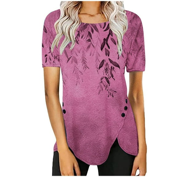 Women Blouses and Tops Fashion Plus Size Womens T Shirts Loose Fit Pack Women Y2K off Shoulder Tees Slim Fit Stretchy