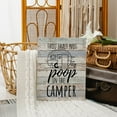 thumbnail image 3 of Funny Thou Shalt Not Poop in The Camper Canvas Wall Art Prints Artwork Signs Framed for Camper Decor RV Room Bathroom Trailer RV Decor, 11 X 14 inch, Campers Lover Gifts, Camper Canvas Wall Decor, 3 of 5