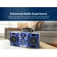 thumbnail image 3 of Boombox portátil Emerson reproductor de CD y cassette con radio AM/FM, 3 of 7