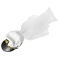 thumbnail image 2 of Chapeau de Mariée de Fête avec Voile Chapeau de Mariée Accessoire de Costume de Mariage, 2 of 8