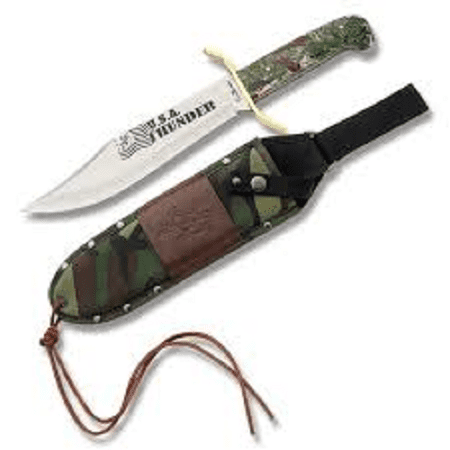 Turtleman USA Thunder Bowie Knife TM001US Multi-Colored ...