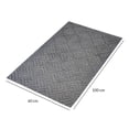 thumbnail image 4 of Tapete Para Pie De Cama Unimat Tipo Cola De Conejo Gris, 60 x 100 cm, 4 of 4
