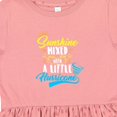 thumbnail image 4 of Inktastic Sunshine Hurricane Cute Girls Toddler Dress, 4 of 5