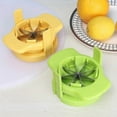 thumbnail image 3 of Lemon & Lime Wedge Slicer Lemon Slicer Kitchen Multipurpose Stainless Steel Orange Slitter Fruit Cutter Kitchen Accessories,Green, 3 of 5