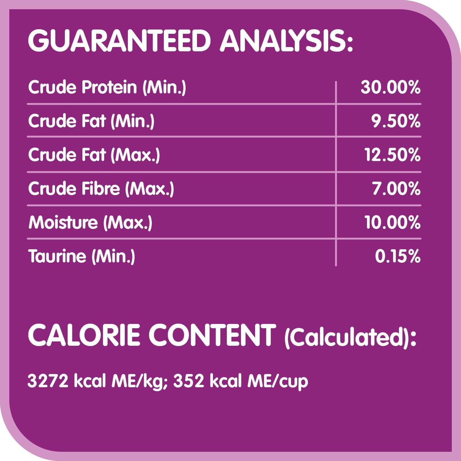 WHISKAS Adult  Dry Cat Food, Indoor With Real Chicken, 1.5 - 3kg