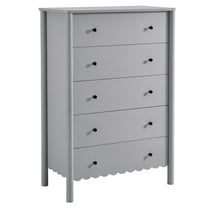 Dresser Drawer Chest, Light Gray, Wood, Hotel Bedroom, Modern Contemporary, HB37719