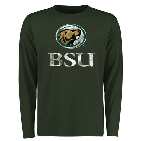 Bemidji State Beavers Big & Tall Classic Primary Long Sleeve T-Shirt - Green