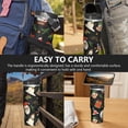 thumbnail image 7 of Christmas 30oz Handheld Travel Tumbler with Handle – Double Wall Stainless Steel Insulated Cup, Flip Straw Lid, Leak-Proof & BPA-Free for Hot and Cold Drinks – Durable Coffee & Juice Mug Black, 7 of 7