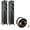 Black, variant on Polk Audio Reserve R500 Floorstanding Speaker Cable Bundle (Walnut)