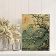 thumbnail image 2 of Qisvanset Framed Canvas Wall Art, 12x16 Inch Ukiyo-E Plum Blossom Japanese Vintage Wall Art, 2 of 5