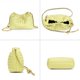 thumbnail image 4 of Bandolera y monedero de noche Joryin de piel vegana tejida, 4 of 7