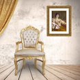 thumbnail image 3 of William Blake Richmond 19x24 Gold Ornate Framed and Double Matted Museum Art Print Titled - Ethel Bertha Harrison (1851-1916), 3 of 4