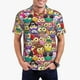 thumbnail image 1 of Fotbe Cute Cartoon Owls Camiseta Polo de Golf para Hombre con Estampado – Camisa Deportiva Transpirable con Cuello Abotonado-4X-Large, 1 of 6