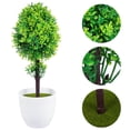 thumbnail image 1 of CTIRCHIU Adorno Planta Artificial Verde Bonsái Imitado Para Oficina Y Ventana, 1 of 5