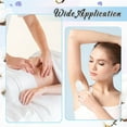 thumbnail image 3 of QZS 4Pack Empty Refillable Roll on Bottles,Deodorant Roller Container,White Plastic Portioning Bottles with Roller Ball,Anti-perspirant Roller Ball Perfume Container,for Cosmetic Samples, 3 of 7