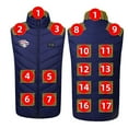 thumbnail image 2 of guisaled Men's Heated Vests 15 Heating Zones Winter Heated Jackets Softshell Warm Lightweight Quilted Heated Vest Battery Pack Not Included, 2 of 3
