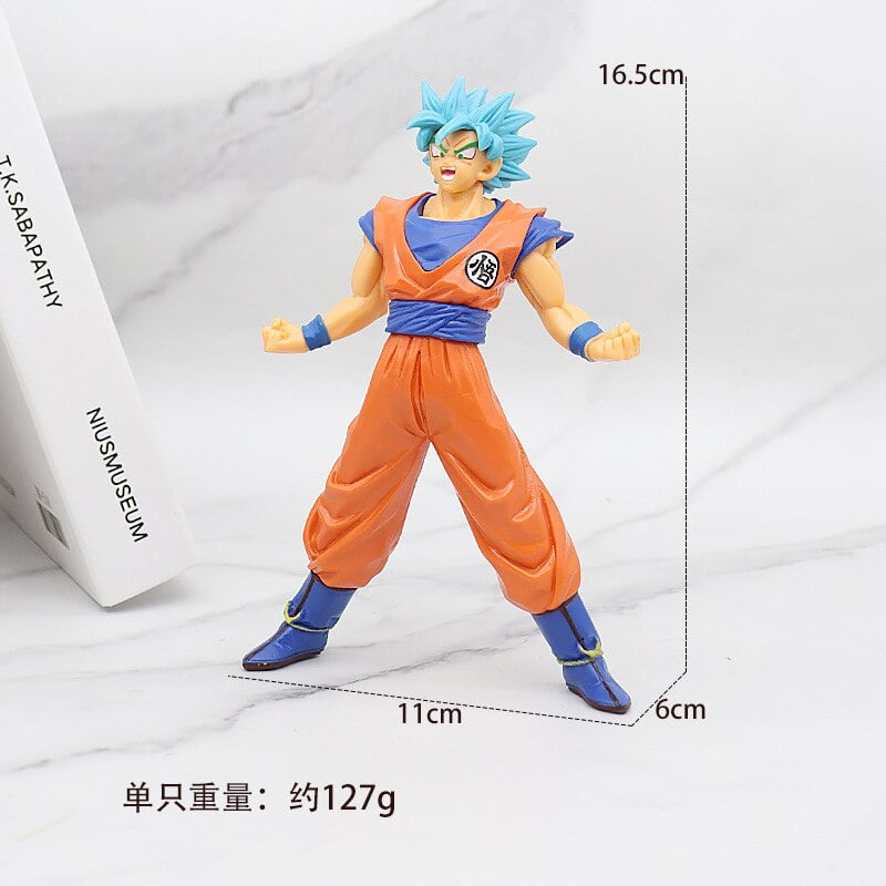 Anime Dragon Ball Z Super Saiyan figura de acción modelo GK Rose Goku ...