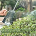 thumbnail image 4 of BrowQuartz ABS Watering Can 1.4L Transparent Detachable Portable Wide Mouth Refillable Scaled Sprayer Sprinkler Tool with Handgrip Green, 4 of 6