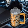 thumbnail image 5 of 30 Oz Halloween Tumbler with Handle and Straw, Witch Skeleton Cat Insulated Cup Tumbler, Halloween Holiday Gifts for Women Adults Teenagers, 5 of 5