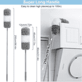 thumbnail image 2 of Microfiber Duster with Extension Pole(Stainless Steel), Extra Long 100 inches, with Bendable Head, Extendable Duster for Cleaning High Ceiling Fan, Interior Roof, Cobweb, Gap Dust- Wet or Dry Use, 2 of 6