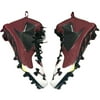 NEW Under Armour Spine Fierce MC Mid Football Cleats Black / Crimson Sz 14 M